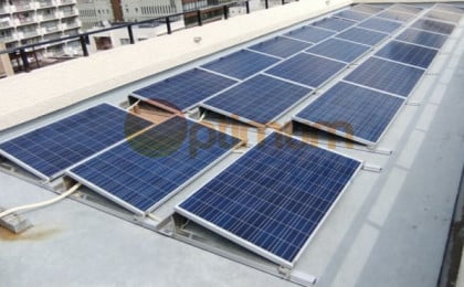 Ballasted Flat Mounting System